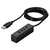 BUFFALO USB2．0ハブ(5ポート) どっちもUSBハブ ブラック BSH5UD20BK-イメージ1
