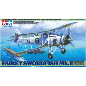タミヤ 1/48 傑作機シリーズ No．99 フェアリー ソードフィッシュ Mk．II 1/48 ﾌｴｱﾘｰｿｰﾄﾞﾌｲﾂｼﾕMK2-イメージ1