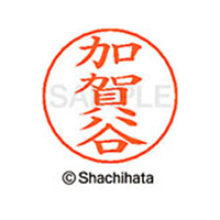 シヤチハタ ネームペン用ネーム シルバー 既製 加賀 FC46438-X-GPS-0667