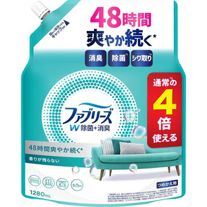 Ｐ＆Ｇ ファブリーズ W除菌+消臭 香りがの残らない 替 1280mL FC009TF-イメージ2