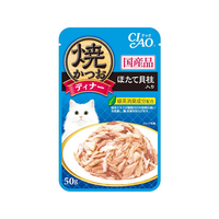 いなば CIAO 焼かつおディナー ほたて貝柱入り 50g F411743