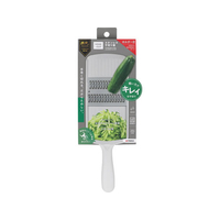 TAKAGI 兼定 日本製 抗菌 兼定 VEGE-CUT ベジカット ステンレス 千切りスライサー ホルダー付 FCJ525W