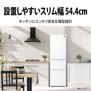 シャープ 【右開き】317L 3ドア冷蔵庫 マットグレー SJ-PT32R-H-イメージ6
