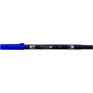 トンボ鉛筆 デュアルブラッシュペン ABT Ultramarine F040039-AB-T555-イメージ1