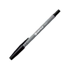 ジョインテックス ラバーボールペン 0.7mm 黒 10本 FC28202-H022J-BK-10-イメージ1