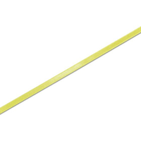 ヘイコー シングルサテンリボン 幅6ｍｍ×長さ20ｍ 黄色 1巻 FC644SB-001419802