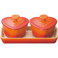 ル・クルーゼ ル・クルーゼ プチラムカンダムールセット 910223 オレンジ FC788LR-6104920