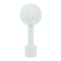 YSN 自動首振り&充電スタンドハンディファン ホワイト HX03AS-005WH