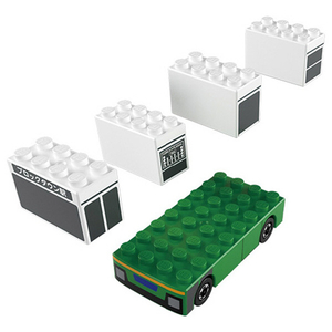 タカラトミー トミカ・プラレールブロック 路線バス ﾄﾐﾌﾟﾗﾌﾞﾛﾂｸﾛｾﾝﾊﾞｽ-イメージ2