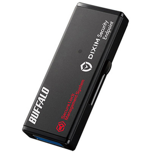 バッファロー 法人向けセキュリティーUSBメモリー ウイルスチェック 5年 32GB ブラック RUF3-HS32GEV5-イメージ1