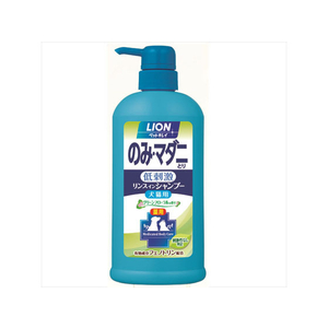 ライオン ペットキレイ のみとりリンスインシャンプー 愛犬・愛猫用 グリーンフローラルの香り ポンプタイプ 550ml FC14226-イメージ1