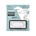デザインフィル スタンプ 浸透印 ハーフ アザラシ柄 FC795PK-35506006