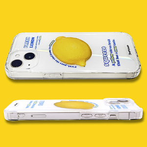 BOOGIE WOOGIE iPhone 14用オーロラケース Lemon BW24099I14-イメージ8