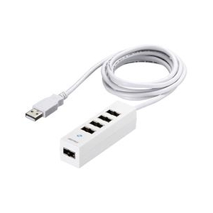 BUFFALO USB2.0ハブ(5ポート) どっちもUSBハブ ホワイト BSH5UD20WH BUFFALO USB2.0ハブ(5ポート) どっちもUSBハブ ホワイト BSH5UD20WH