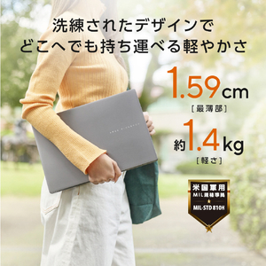 ASUS ASUS Vivobook S14 (M3407) e angle select マットグレー M3407KA-AI5165WSGRE6-イメージ4