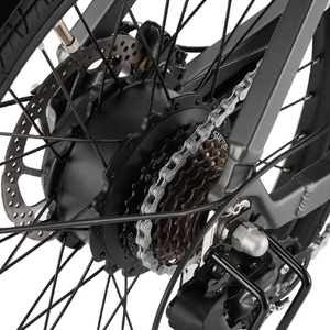 シンサンカイ 折りたたみ電動アシスト自転車 ERWAY A05 グレー ERWAY-A05-GREY-イメージ6