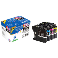 JIT ブラザー(brother) LC217/215-4PK対応 ジットリサイクルインクカートリッジ 4色パック JIT-B2172154P