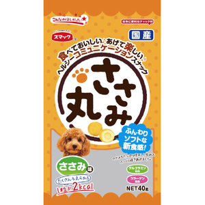 スマック ささみ丸 ささみ味 40g ｻｻﾐﾏﾙｻｻﾐｱｼﾞ40G-イメージ1