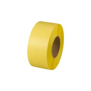 トラスコ中山 TRUSCO　自動梱包器用PPバンド幅15．5mmX長さ2500m　黄 GPP-155Y-イメージ1
