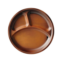 江部松商事 耐熱ロコモコプレート チーク刷毛目 1201720 FC205LS-6224160