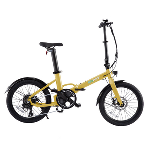 シンサンカイ 折りたたみ電動アシスト自転車 ERWAY A05 イエローカーキ ERWAY-A05-YEOKAKI-イメージ1