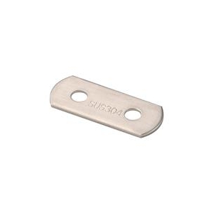 トラスコ中山 TRUSCO　ジョイント金具19型フラットステンレス長さ50穴数2 TK19-F2S-イメージ1