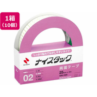 ニチバン 両面テープしっかり貼れてはがしやすい25mm10巻 F028651-NW-H25