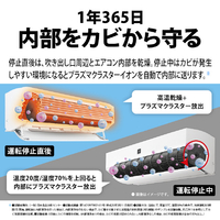 シャープ AY-22REE3 6畳向け 自動お掃除付き 冷暖房エアコン e
