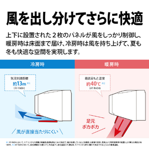 シャープ 「標準工事込み」 6畳向け 自動お掃除付き 冷暖房インバーターエアコン e angle select プラズマクラスターエアコン EE3シリーズ AY REE3　シリーズ AY-22REE3-イメージ10