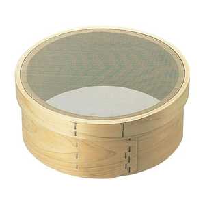 江部松商事 ＥＢＭ ゴム付ステン枠 裏漉し替アミ ステン張 ６０メッシュ ３３ｃｍ 6624200 (61-6589-68) EBM ゴム付ステン枠 裏漉替アミ ステン張(60メッシュ)30cm 業務用