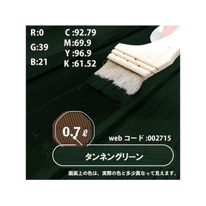 カンペハピオ キシラデコール エクステリアS タンネングリーン 0.7L FCB275M-イメージ3