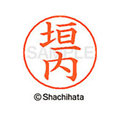 シヤチハタ ネームペン用ネーム シルバー 既製 垣内 FC46439-X-GPS-0668