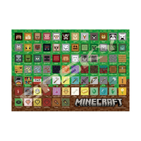 エンスカイ MINECRAFT マインクラフト ジグソーパズル1000ピース Pixel Icons 1000T-195 AT1000T195ﾏｲﾝｸﾗﾌﾄPIXEL