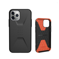 ＵＡＧ iPhone 11 Pro用 CIVILIANケース 耐衝撃 5.8インチ  UAG-IPH19SSシリーズ ブラック UAG-IPH19SS-BK