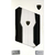 LAMBORGHINI iPhone 15 Pro用本革 手帳型ケース ホワイト LBTPUFCIP15PHUD1WE-イメージ1