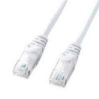 サンワサプライ カテゴリ6UTPLANケーブル(3m) ホワイト LA-Y6-03W