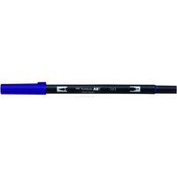 トンボ鉛筆 デュアルブラッシュペン ABT Deep Blue F040040-AB-T565