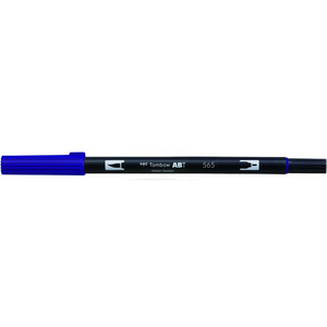 トンボ鉛筆 デュアルブラッシュペン ABT Deep Blue F040040-AB-T565-イメージ1