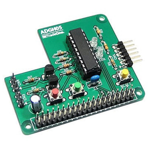 ビット・トレード・ワン RaspberryPi 接続 サーボモータ制御ボード 【キット】 グリーン ADGH05K-イメージ1