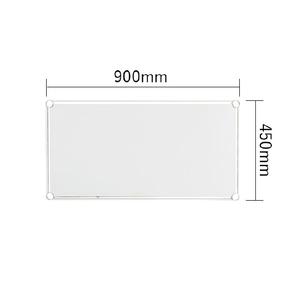 エレクター ベーシックシリーズ Fシュルフ W900xD450mm ホワイト 1枚 ホワイト ﾌﾗﾂﾄｼｴﾙﾌW90XD45CMﾎﾜｲﾄ-イメージ2