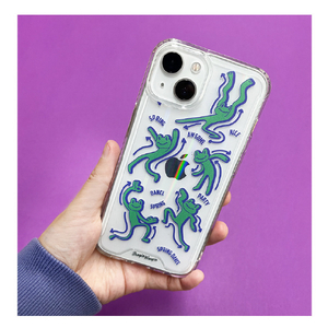 BOOGIE WOOGIE iPhone 14用オーロラケース Spring Dance BW24100I14-イメージ13