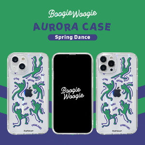 BOOGIE WOOGIE iPhone 14用オーロラケース Spring Dance BW24100I14-イメージ2