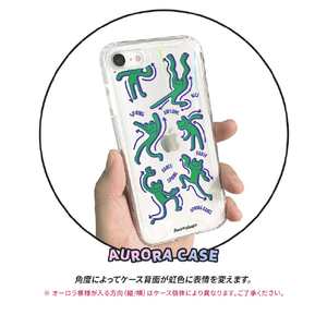 BOOGIE WOOGIE iPhone 14用オーロラケース Spring Dance BW24100I14-イメージ4