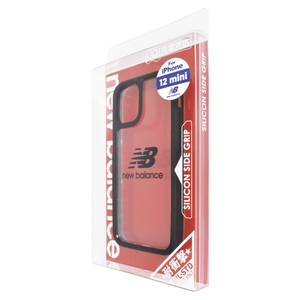 エム・ディー・シー iPhone 12 mini用サイドオーナメント クリアロゴ New Balance ブラック MD-74688-1-イメージ7
