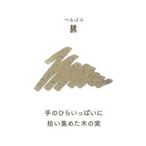 セーラー万年筆 万年筆用ボトルインク20ml 四季織 橡(つるばみ) FCB294N-131008235-イメージ3