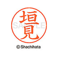 シヤチハタ ネームペン用ネーム シルバー 既製 垣見 FC46440-X-GPS-0669