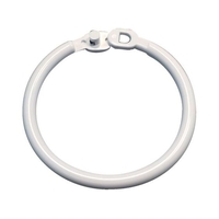 トラスコ中山 樹脂製カードリング 5.0mm×Φ50mm 10個入 FC760KJ-8552507