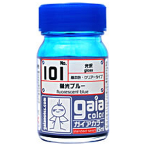 ガイアノーツ 101 蛍光ブルー GAIA101ｹｲｺｳﾌﾞﾙ--イメージ1
