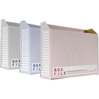 プラス ボックスファイル エコノミー 3色パック FCF507T-FL-099BFP/88-99