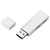 エレコム キャップ式USBメモリ(64GB) ホワイト MF-MSU2B64GWH-イメージ1